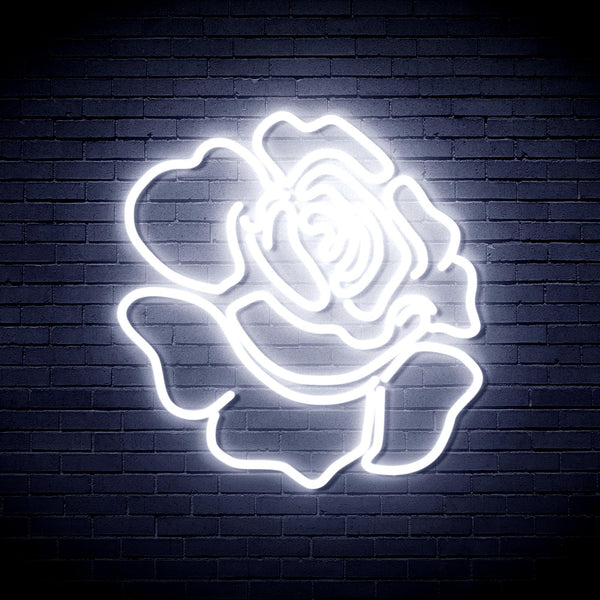 ADVPRO Rose Ultra-Bright LED Neon Sign fnu0415 - White