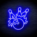 ADVPRO Bowling Ultra-Bright LED Neon Sign fnu0416 - Blue
