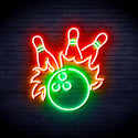 ADVPRO Bowling Ultra-Bright LED Neon Sign fnu0416 - Multi-Color 4