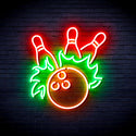 ADVPRO Bowling Ultra-Bright LED Neon Sign fnu0416 - Multi-Color 6