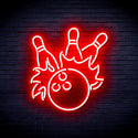 ADVPRO Bowling Ultra-Bright LED Neon Sign fnu0416 - Red