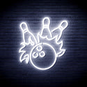 ADVPRO Bowling Ultra-Bright LED Neon Sign fnu0416 - White