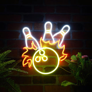 ADVPRO Bowling Ultra-Bright LED Neon Sign fnu0416