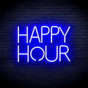 ADVPRO Happy Hour Ultra-Bright LED Neon Sign fnu0420 - Blue