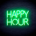 ADVPRO Happy Hour Ultra-Bright LED Neon Sign fnu0420 - Golden Yellow