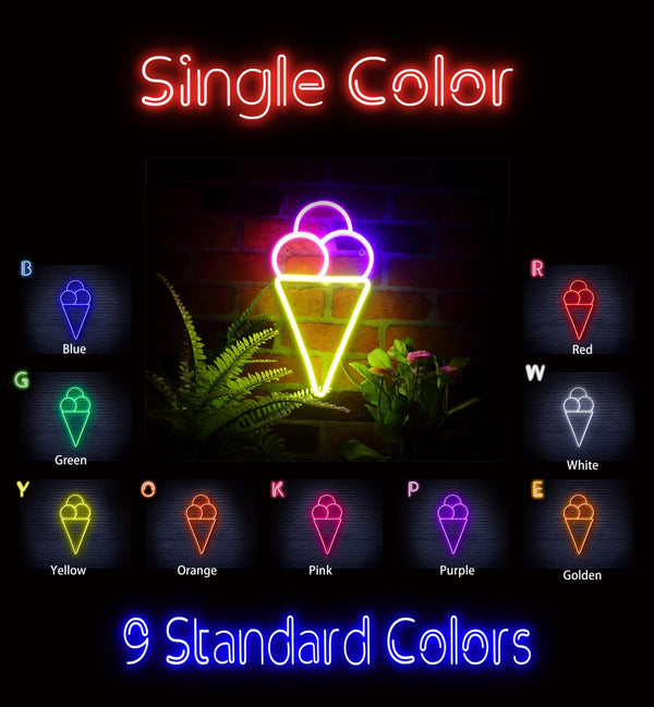 ADVPRO Ice-cream Ultra-Bright LED Neon Sign fnu0421 - Classic