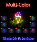 ADVPRO Ice-cream Ultra-Bright LED Neon Sign fnu0421 - Multi-Color