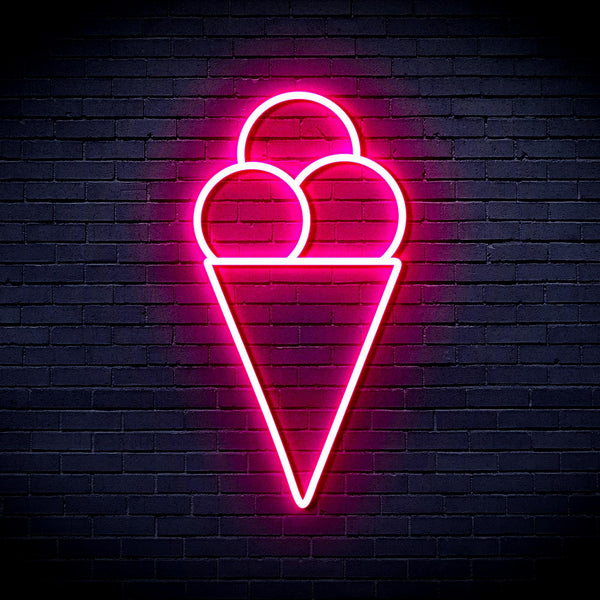 ADVPRO Ice-cream Ultra-Bright LED Neon Sign fnu0421 - Pink