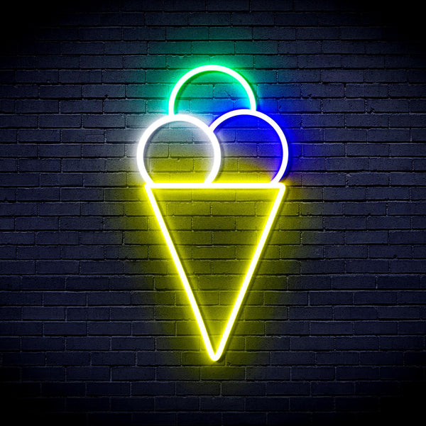 ADVPRO Ice-cream Ultra-Bright LED Neon Sign fnu0421 - Multi-Color 9