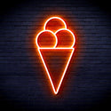 ADVPRO Ice-cream Ultra-Bright LED Neon Sign fnu0421 - Orange