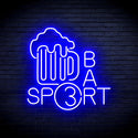 ADVPRO Sport Bar with Beer Mug Ultra-Bright LED Neon Sign fnu0422 - Blue