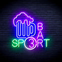 ADVPRO Sport Bar with Beer Mug Ultra-Bright LED Neon Sign fnu0422 - Multi-Color 6