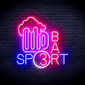 ADVPRO Sport Bar with Beer Mug Ultra-Bright LED Neon Sign fnu0422 - Multi-Color 7