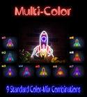 ADVPRO Rocket Ultra-Bright LED Neon Sign fnu0423 - Multi-Color