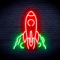 ADVPRO Rocket Ultra-Bright LED Neon Sign fnu0423 - Green & Red