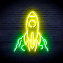 ADVPRO Rocket Ultra-Bright LED Neon Sign fnu0423 - Green & Yellow