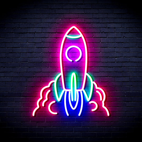 ADVPRO Rocket Ultra-Bright LED Neon Sign fnu0423 - Multi-Color 4