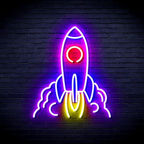 ADVPRO Rocket Ultra-Bright LED Neon Sign fnu0423 - Multi-Color 7