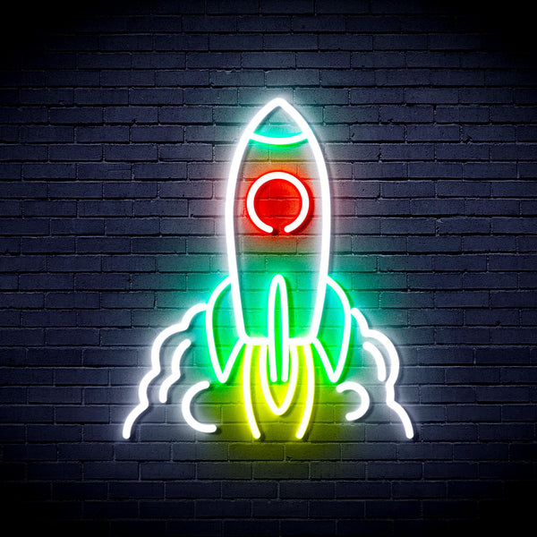 ADVPRO Rocket Ultra-Bright LED Neon Sign fnu0423 - Multi-Color 9