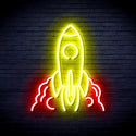 ADVPRO Rocket Ultra-Bright LED Neon Sign fnu0423 - Red & Yellow