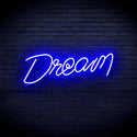 ADVPRO The Dream is Real Ultra-Bright LED Neon Sign fnu0425 - Blue