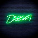 ADVPRO The Dream is Real Ultra-Bright LED Neon Sign fnu0425 - Golden Yellow