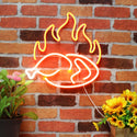 ADVPRO Chicken Shop Restaurant with Flame Ultra-Bright LED Neon Sign fnu0426