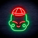 ADVPRO Chinese New Year Child Boy Ultra-Bright LED Neon Sign fnu0428 - Green & Red
