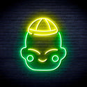 ADVPRO Chinese New Year Child Boy Ultra-Bright LED Neon Sign fnu0428 - Green & Yellow