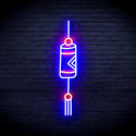 ADVPRO Chinese New Year Firecracker Ultra-Bright LED Neon Sign fnu0431 - Blue & Red