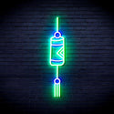 ADVPRO Chinese New Year Firecracker Ultra-Bright LED Neon Sign fnu0431 - Green & Blue