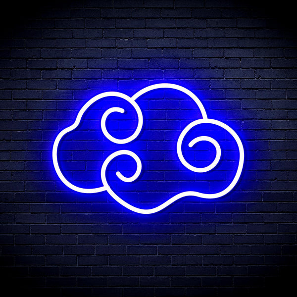 ADVPRO Cloud in Chinese Style Ultra-Bright LED Neon Sign fnu0433 - Blue