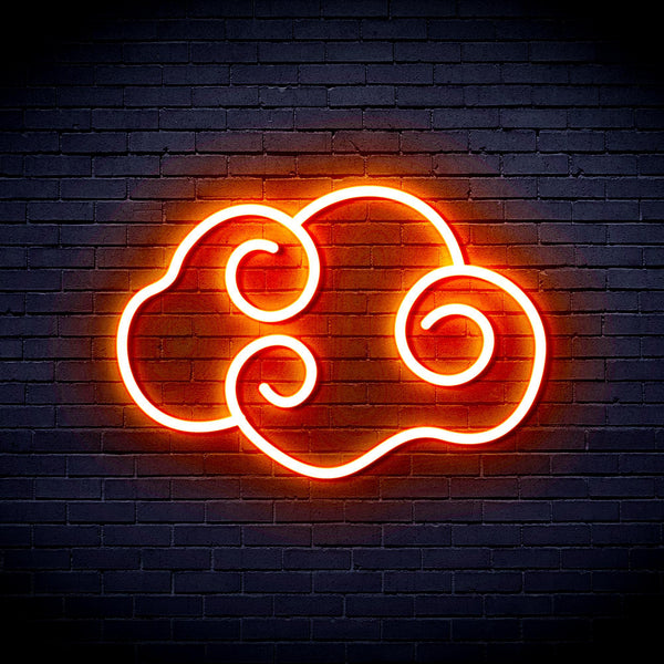 ADVPRO Cloud in Chinese Style Ultra-Bright LED Neon Sign fnu0433 - Orange