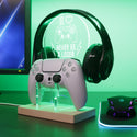 ADVPRO I Love Game, Never Be a Loser Gamer LED neon stand hgA-j0001 - Green