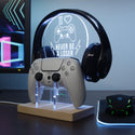 ADVPRO I Love Game, Never Be a Loser Gamer LED neon stand hgA-j0001 - White