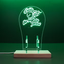 ADVPRO Fireball - Crush the Highest Point Gamer LED neon stand hgA-j0005 - Green