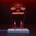 ADVPRO Be the First Champion Gamer LED neon stand hgA-j0007 - Red