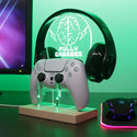 ADVPRO Your Brain Fully Charged Gamer LED neon stand hgA-j0008 - Green