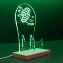 ADVPRO Hit Your Target Gamer LED neon stand hgA-j0010 - Green