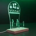 ADVPRO 1st Winner with Monster Icons Gamer LED neon stand hgA-j0011 - Green