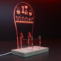 ADVPRO 1st Winner with Monster Icons Gamer LED neon stand hgA-j0011 - Red