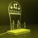 ADVPRO 1st Winner with Monster Icons Gamer LED neon stand hgA-j0011 - Yellow