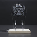 ADVPRO Girl - Hit Highest Score Gamer LED neon stand hgA-j0014