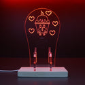 ADVPRO Happy Little Ice-cream Boy Gamer LED neon stand hgA-j0021 - Red