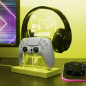 ADVPRO Key for Success Gamer LED neon stand hgA-j0025 - Yellow