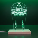 ADVPRO Game in Progress,  Do Not Disturb! Gamer LED neon stand hgA-j0034 - Green