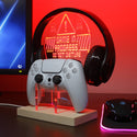 ADVPRO Game in Progress,  Do Not Disturb! Gamer LED neon stand hgA-j0034 - Red