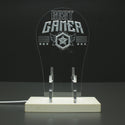 ADVPRO Best Game Badge Gamer LED neon stand hgA-j0036