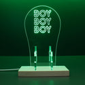 ADVPRO Boy Boy Boy Gamer LED neon stand hgA-j0037 - Green