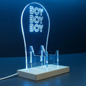 ADVPRO Boy Boy Boy Gamer LED neon stand hgA-j0037 - Sky Blue